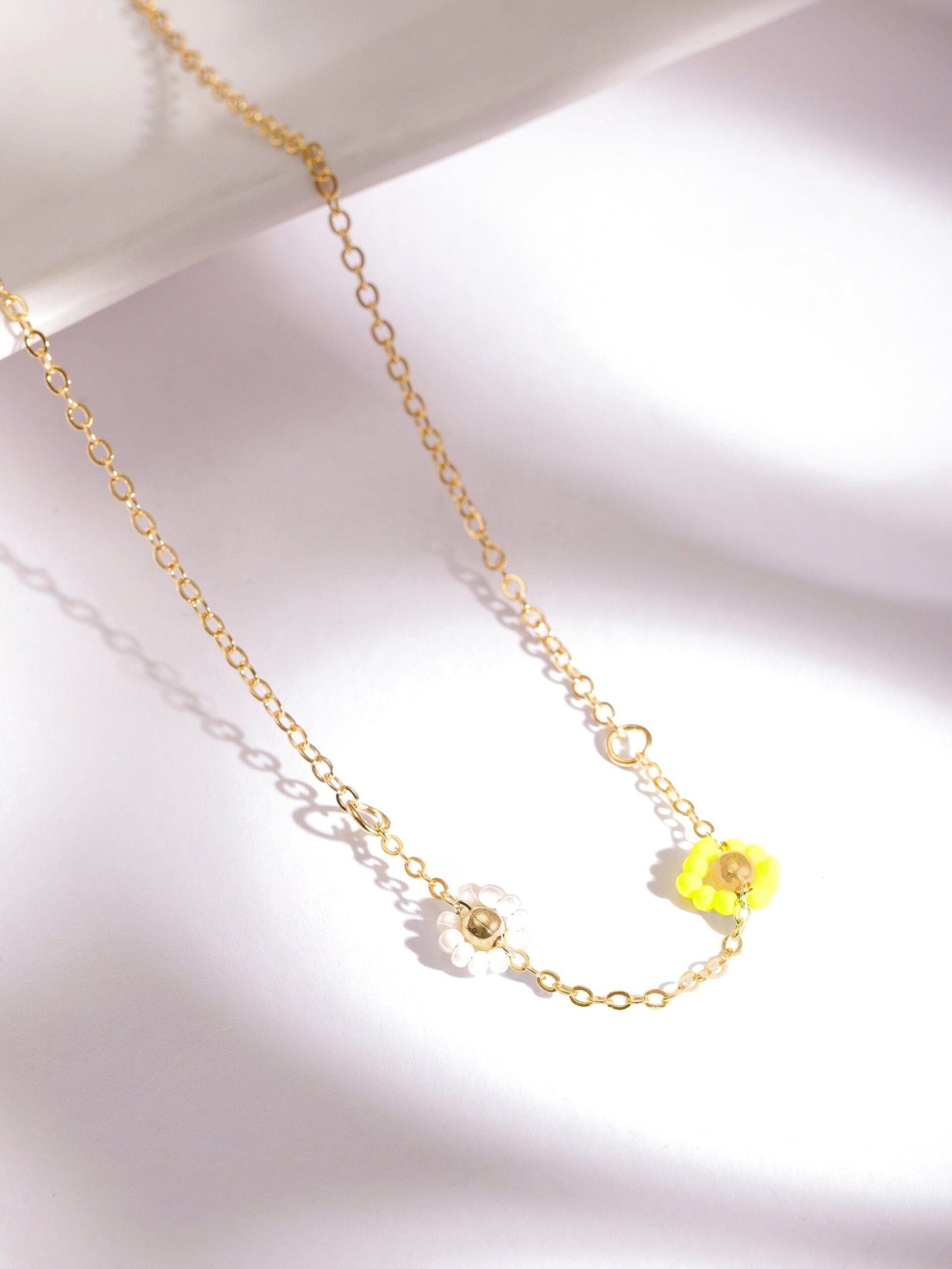 Rubans Voguish Multicolour Floral Beaded Triple Layered Necklace - Image 4