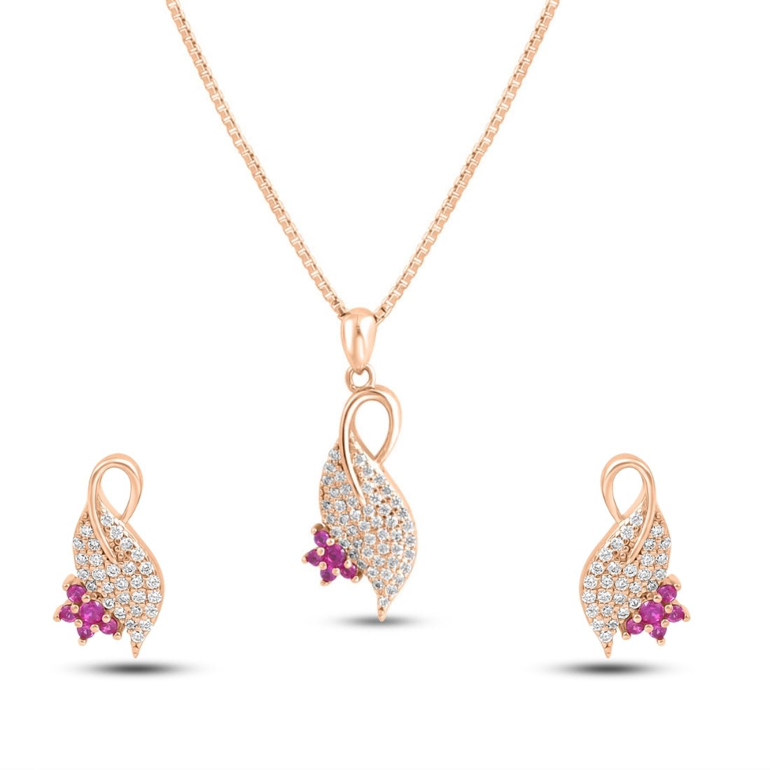 Peacock Sterling Silver Jewellery Set - Image 5