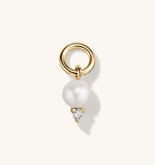 Pearl Hoop Charm